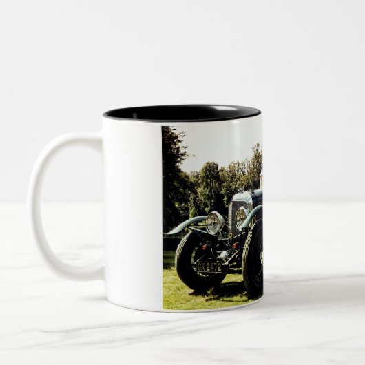 Classic Old Time Car Tweekleurige Koffiemok (Links)