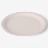 Classic One Color Celebration Plate Papieren Bordje (Gekanteld)