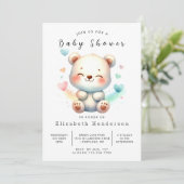 Classic Online Beer Baby shower Kaart (Staand voorkant)