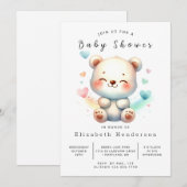 Classic Online Beer Baby shower Kaart (Voorkant / Achterkant)