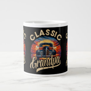 Classic Opa Funny Gezegde Car Lover Mannen Papa Pa Grote Koffiekop