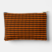 Classic Orange and Black Halloween Argyle Etui (Achterkant)