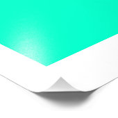 Classic Original Mini Cooper minimalist art Poster (Hoek)