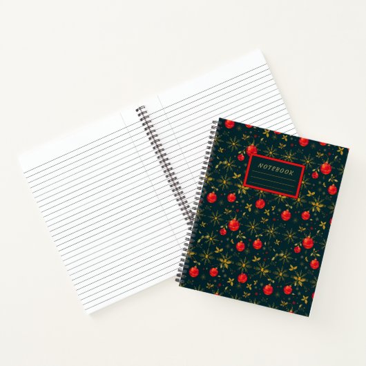 Classic Ornaments Hardcover Christmas Journal Notitieboek (Binnen)