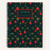 Classic Ornaments Hardcover Christmas Journal Notitieboek (Voorkant)