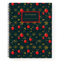 Classic Ornaments Hardcover Christmas Journal