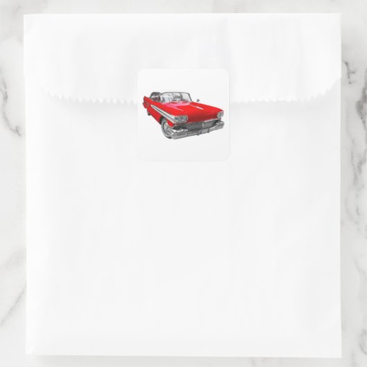 Classic oude auto Sticker set (Tas)
