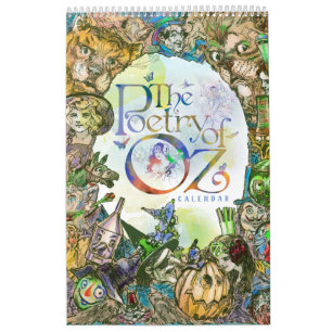 CLASSIC OZ POETRY CALENDAR - U kiest de maanden! Kalender