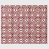 Classic Palestinian Tatreez Print Wrapping Paper Cadeaupapier (Vlak)