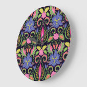 Classic Pansy: bloemetjesbehang Grote Klok (Hoek)