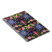 Classic Pansy: bloemetjesbehang Notitieboek (Rechterzijde)