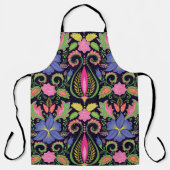 Classic Pansy: bloemetjesbehang Schort (Voorkant)