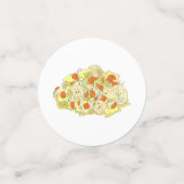 Classic Pennsylvania PA Dutch Amish Food Dishes Confetti (Kleine voorkant)