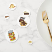 Classic Pennsylvania PA Dutch Amish Food Dishes Confetti (Groep)