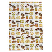 Classic Pennsylvania PA Dutch Amish Food Dishes Medium Cadeauzakje (Achterkant)