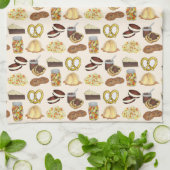 Classic Pennsylvania PA Dutch Amish Food Dishes Theedoek (Gevouwen)