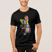Classic Pennywise TV Stack - You'll Float Too Tri-Blend Shirt (Voorkant)