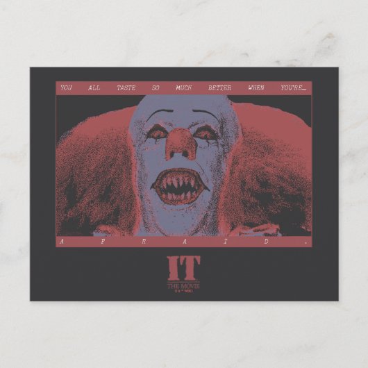 Classic Pennywise - Veel beter als je bang bent Briefkaart (Voorkant)