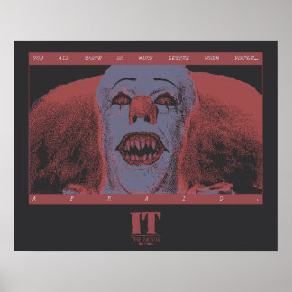 Classic Pennywise - Veel beter als je bang bent Poster