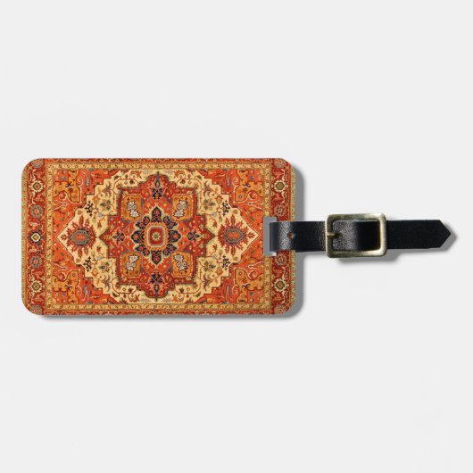 CLASSIC PERSIAN RUG BAGAGELABEL (Voorkant horizontaal)