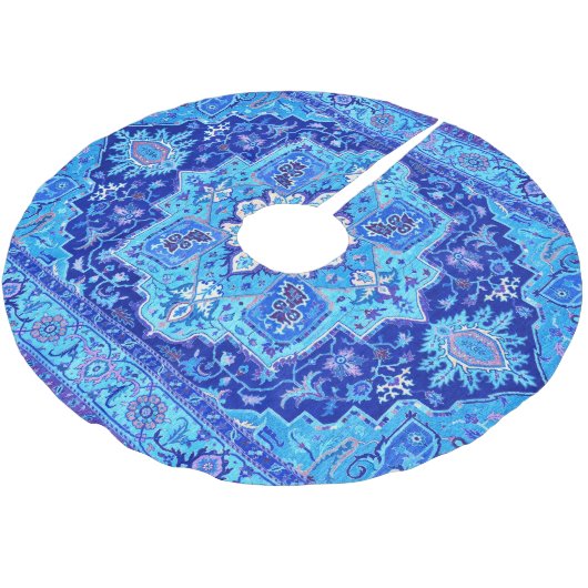 CLASSIC PERSIAN RUG - blauw Kerstboom Rok (Gekanteld)