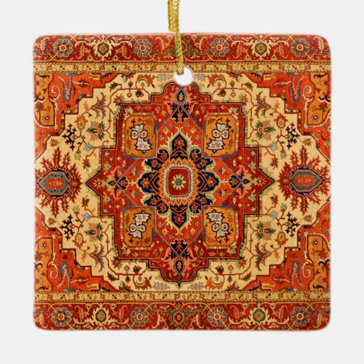 CLASSIC PERSIAN RUG KERAMISCH ORNAMENT (Voorkant)