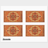 CLASSIC PERSIAN RUG RECHTHOEKIGE STICKER (Vel)