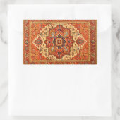 CLASSIC PERSIAN RUG RECHTHOEKIGE STICKER (Tas)