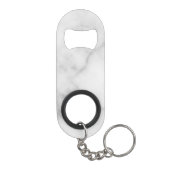 Classic Personalized Groomsman Monogram and Name Mini Flessenopener (Achterkant)