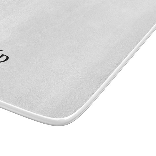 Classic Personalized Monogram Snijplank (Hoek)
