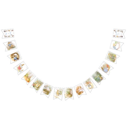 Classic Peter de Konijn Baby shower bunting Vlaggetjes (Alle)