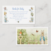 Classic Peter de Konijnenboeken voor Baby Informatiekaartje (Voorkant / Achterkant)