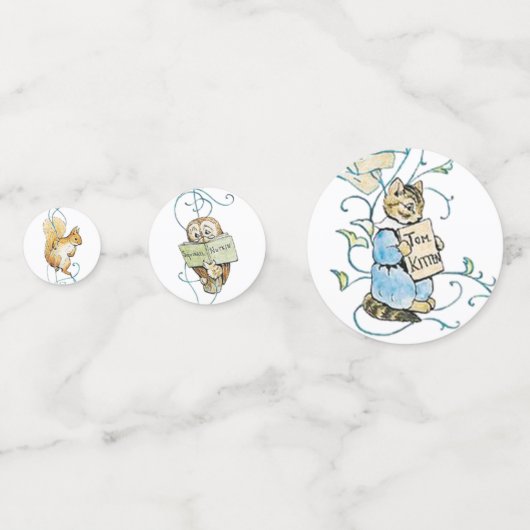 Classic Peter de Konijnentafel Confetti (Voorkanten)