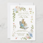 Classic Peter de Konijnentweeling Baby shower Kaart (Voorkant)