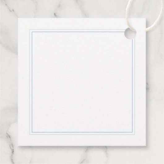 Classic Peter het Konijn Baby shower Bedankjes Labels (Achterkant)