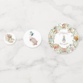 Classic Peter het Konijn Baby shower Confetti (Voorkanten)