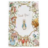 Classic Peter het Konijn Baby shower Medium Cadeauzakje (Achterkant)