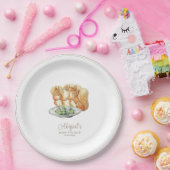 Classic Peter het Konijn Baby shower Papieren Bordje (Feest)