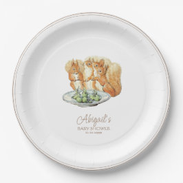 Classic Peter het Konijn Baby shower Papieren Bordje