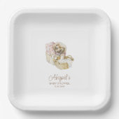 Classic Peter het Konijn Baby shower Papieren Bordje (Voorkant)