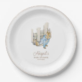 Classic Peter het Konijn Baby shower Papieren Bordje (Voorkant)