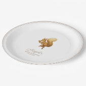 Classic Peter het Konijn Baby shower Papieren Bordje (Gekanteld)