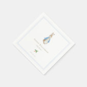 Classic Peter het Konijn Baby shower Servet (Hoek)