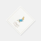 Classic Peter het Konijn Baby shower Servet (Hoek)