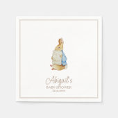 Classic Peter het Konijn Baby shower Servet (Voorkant)