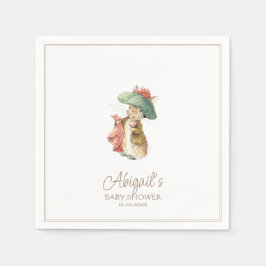 Classic Peter het Konijn Baby shower Servet