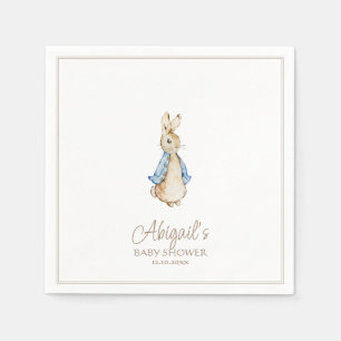 Classic Peter het Konijn Baby shower Servet