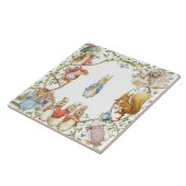 Classic Peter het Konijn Baby shower Tegeltje (Zijkant)