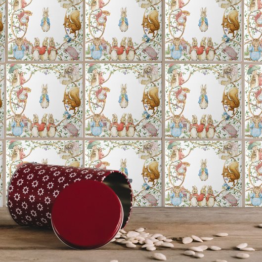 Classic Peter het Konijn Baby shower Tegeltje