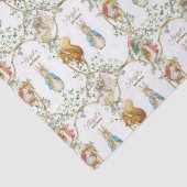 Classic Peter het Konijn Baby shower Tissuepapier (Detail)